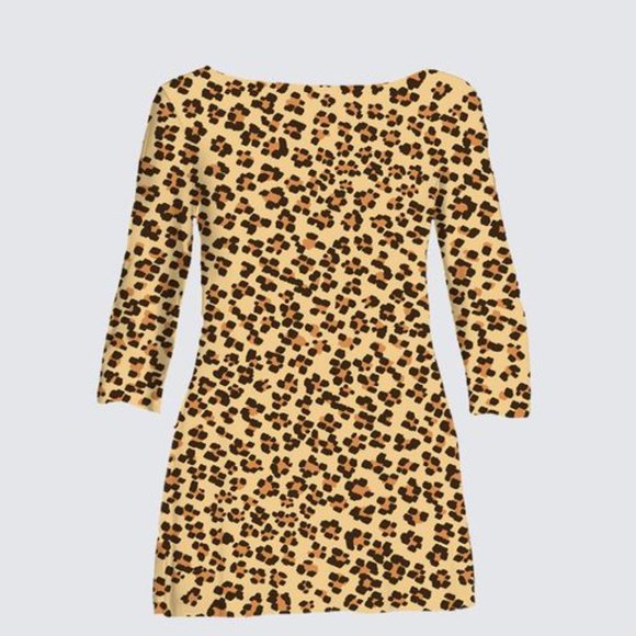LEOPARD Plus-Size Patti Tunic II